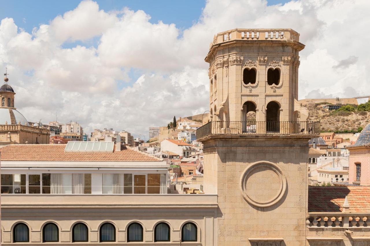 Eurostars Portico Alicante Exterior photo The bell tower of the church